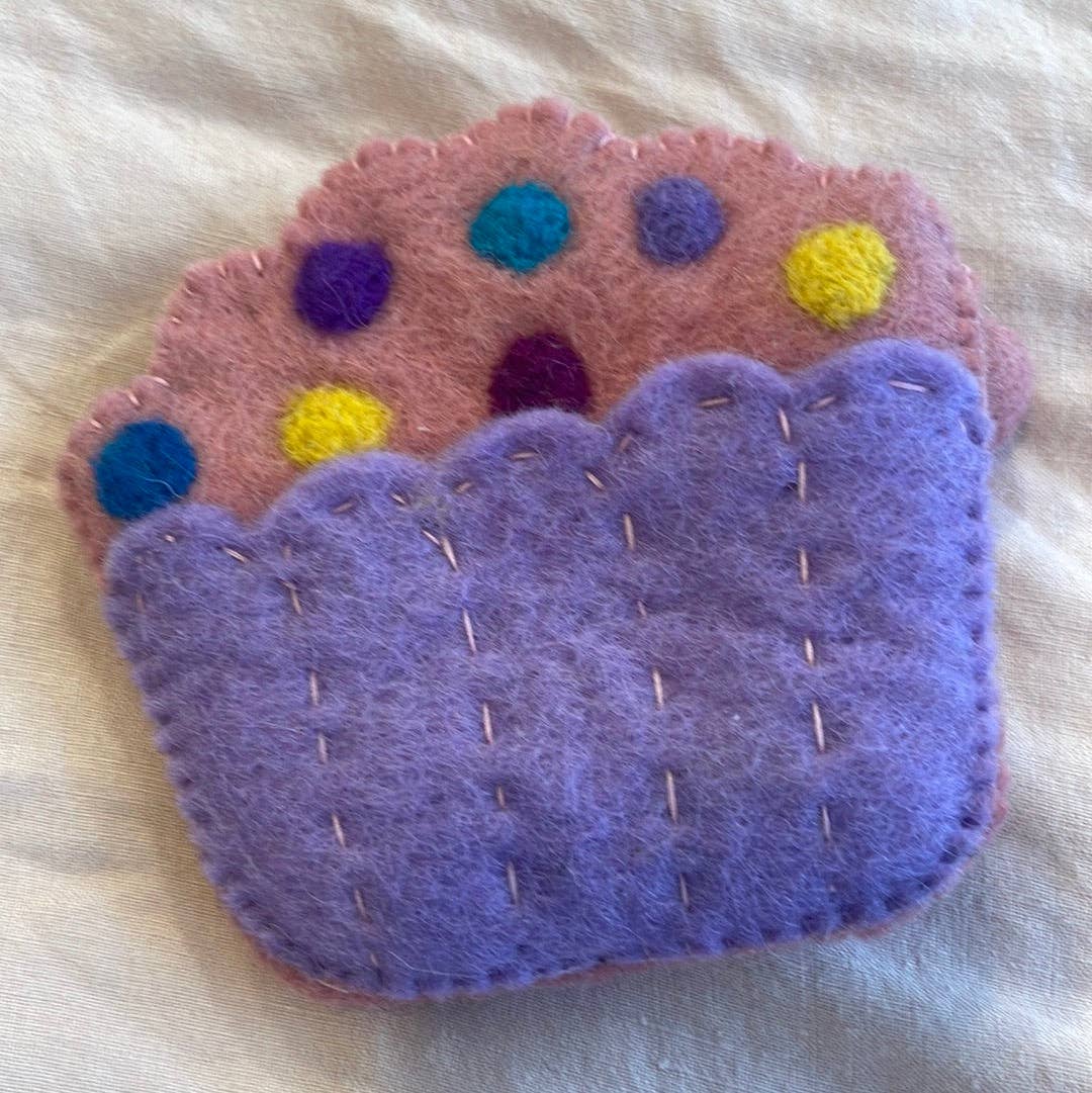 Felt Animal Purse for Keepsake Items