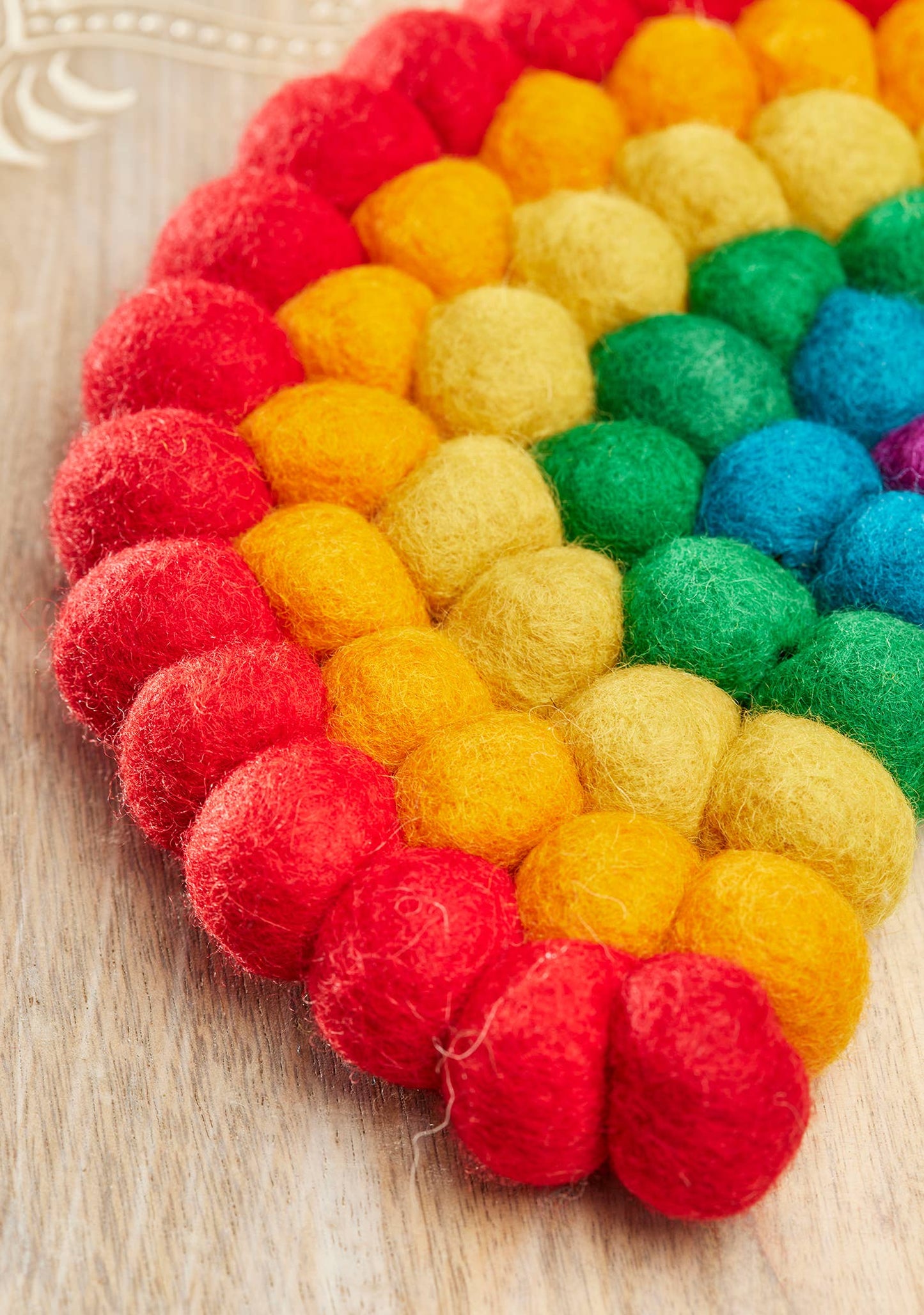 Felt Rainbow Trivet