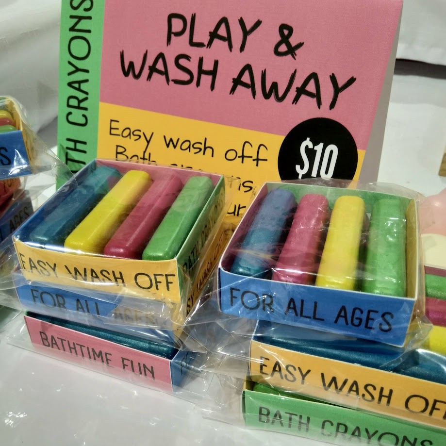 Bath Crayons - Play and Wash Away