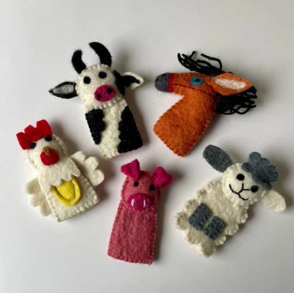 Little Lammies - Farm Friends Finger Puppets