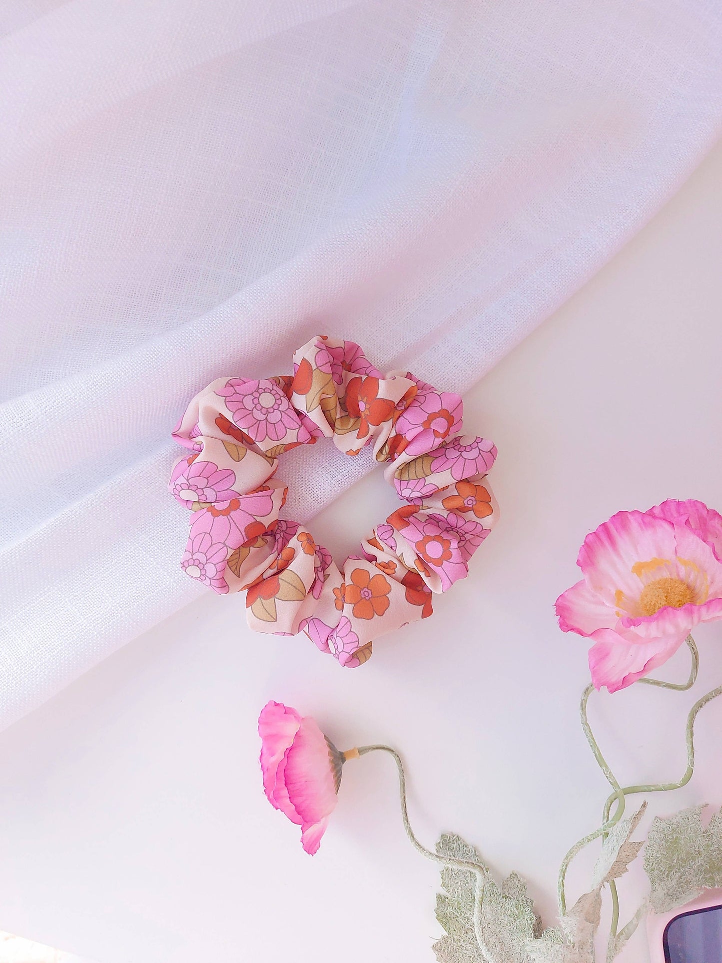 Scrunchie - Blossom - Crepe