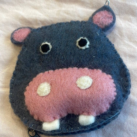Felt Animal Purse for Keepsake Items