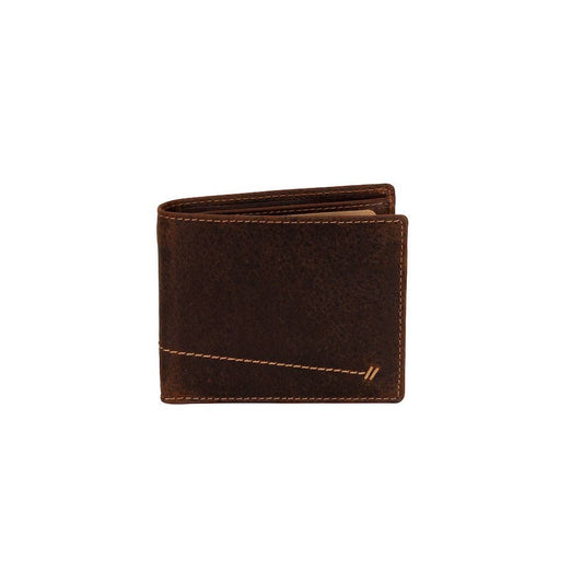 Wildera Leather “Hudson” Men’s Bifold Leather Wallet – RFID Protection | Sandel