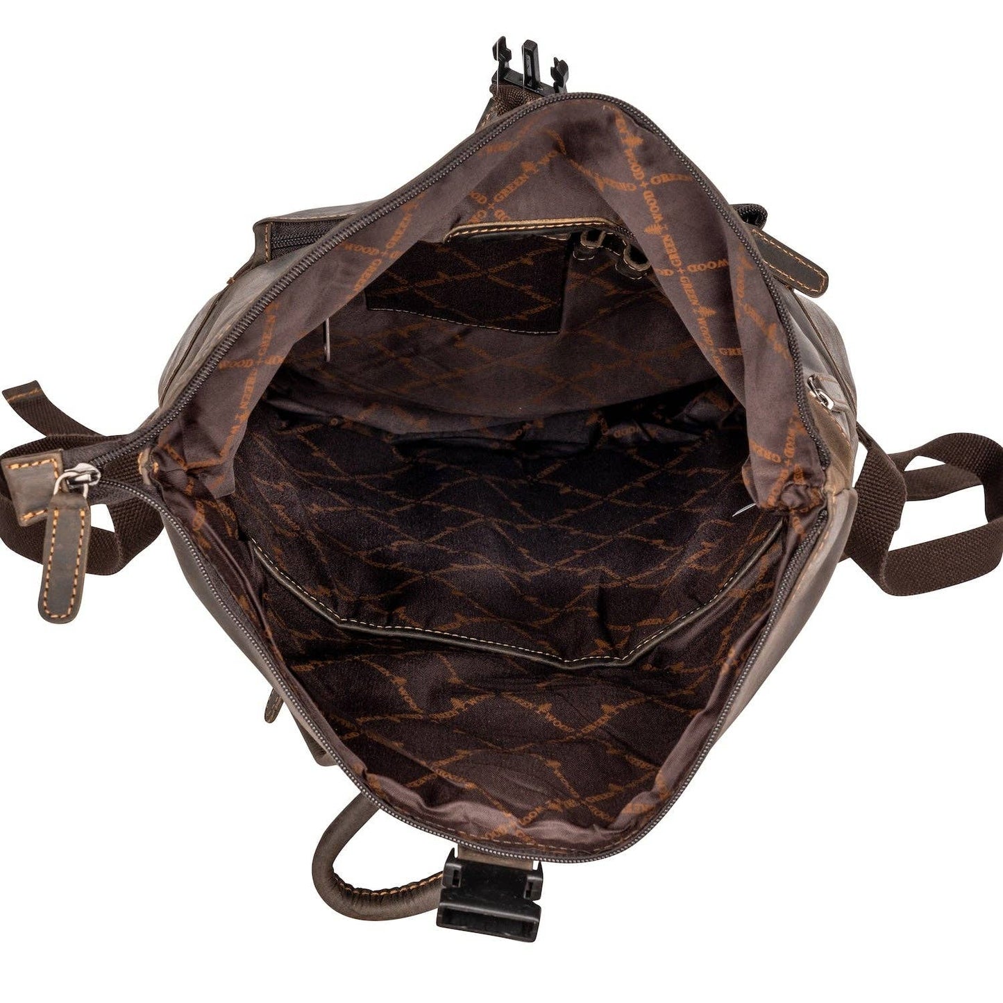 Leather Backpack Oscar - Brown