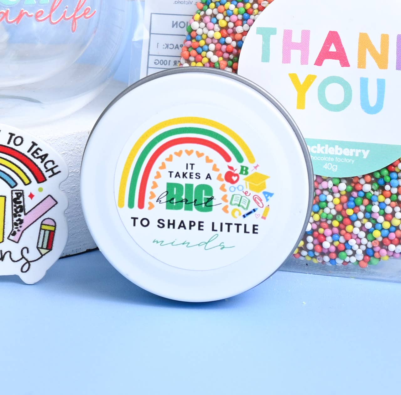 Teacher & Educator Gift Mini Tin Candle