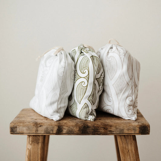 Te Pātiki Fitted Cot Sheets