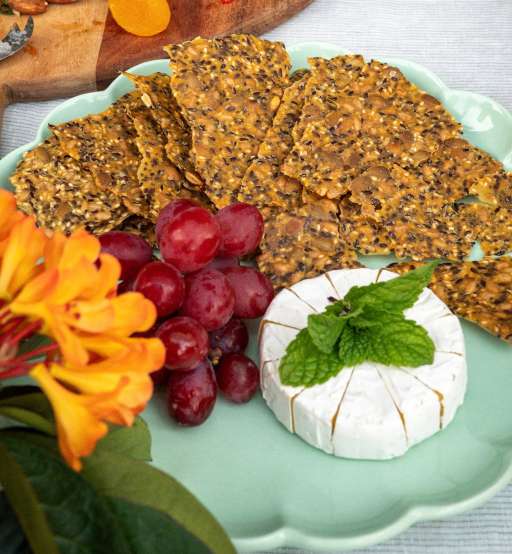 Kiki Cracker Seed Mix - Rosemary & Garlic 300gm