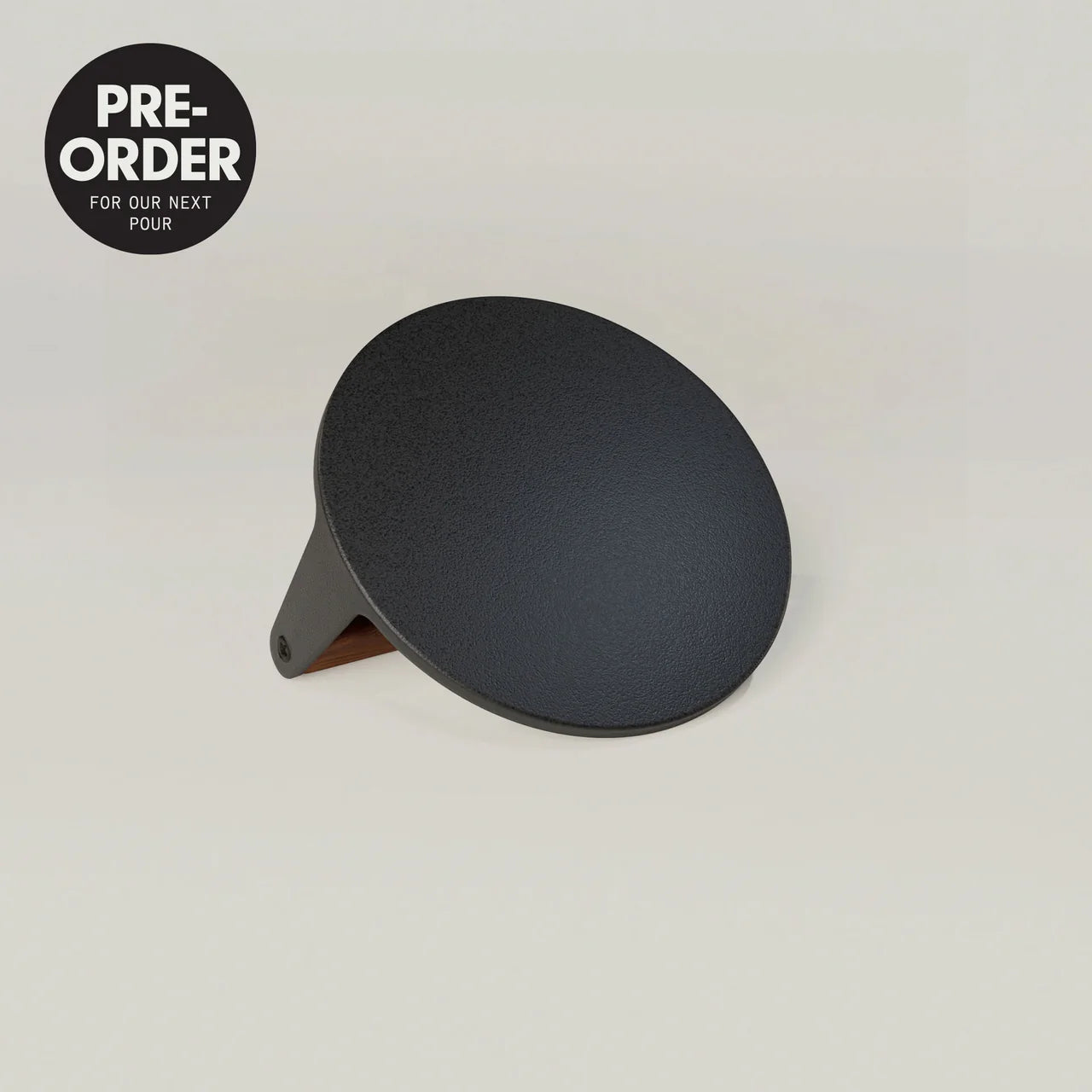 The Flat Press by Ironclad Co. Handcrafted 18cm Cast Iron Flat Press