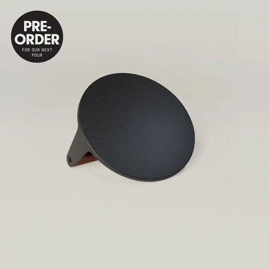 The Flat Press by Ironclad Co. Handcrafted 18cm Cast Iron Flat Press