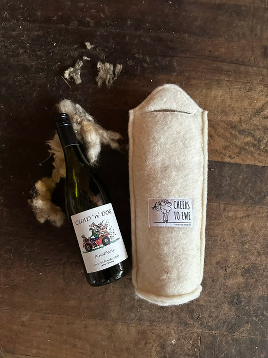 Floating Peaks: Wool Wine Coolers