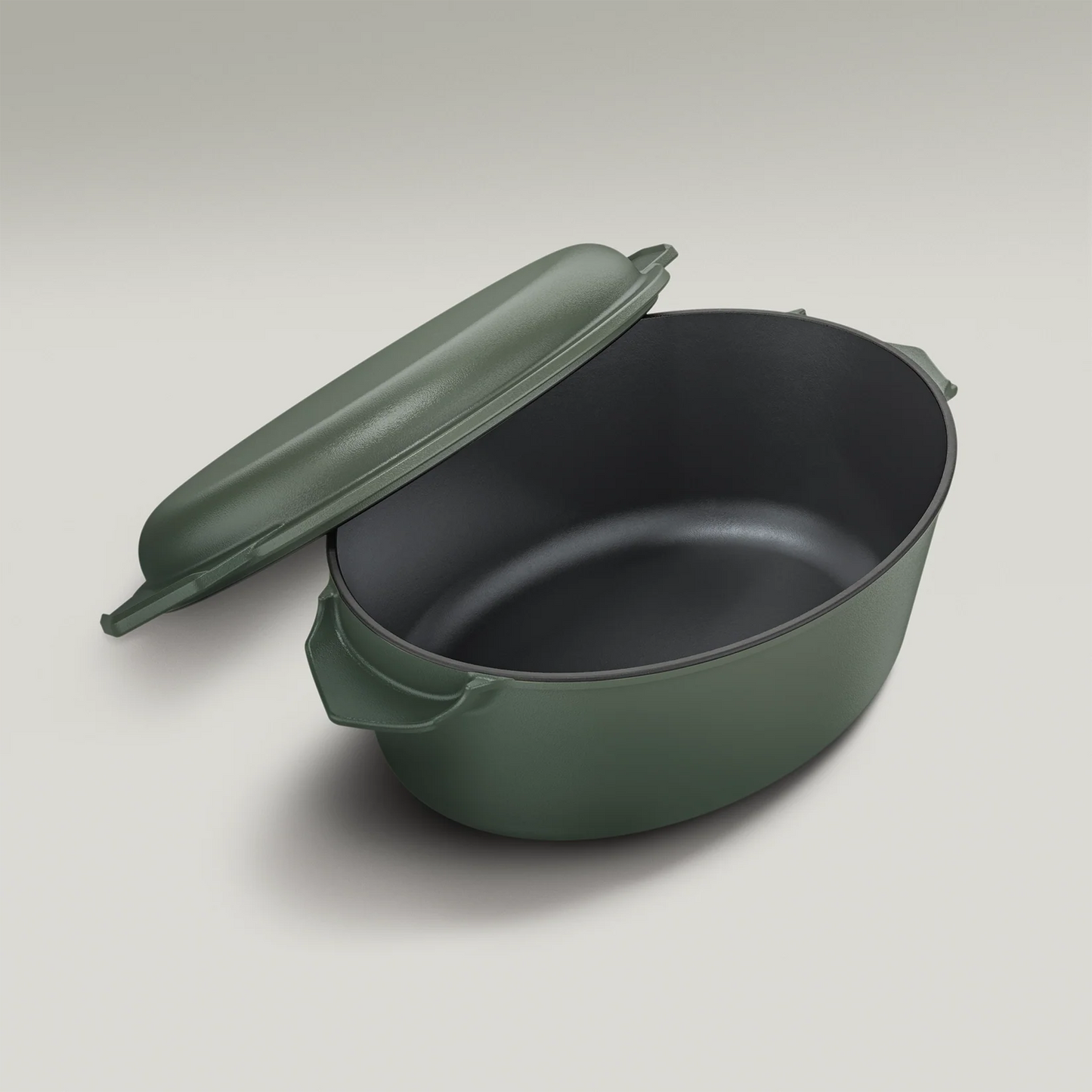 The Old Dutch by Ironclad Co. Handcrafted 4.5L Double Dutch Oven