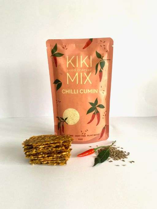 Kiki Cracker Seed Mix - Chilli & Cumin 300gm