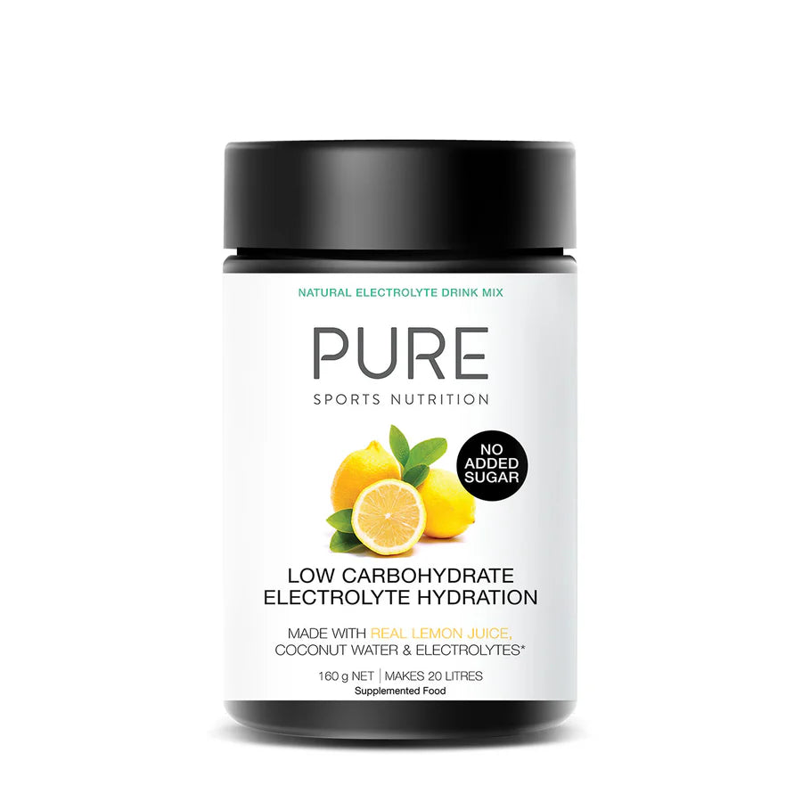 PURE Electrolyte Hydration Low Carb -160g Tub