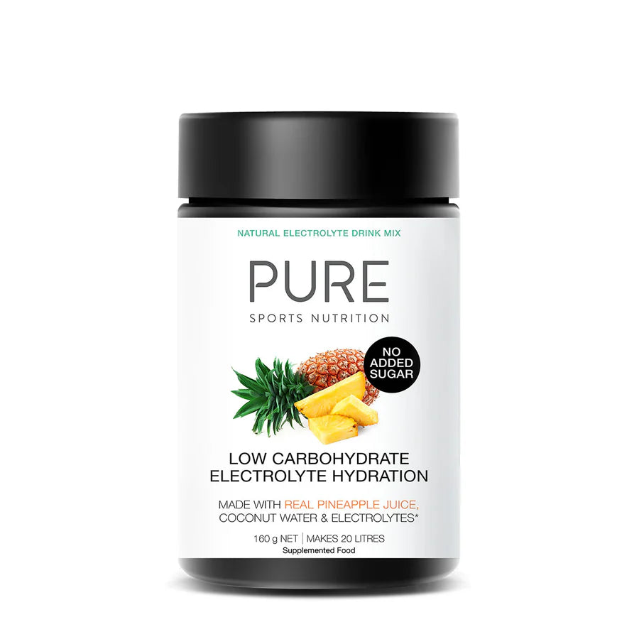 PURE Electrolyte Hydration Low Carb -160g Tub