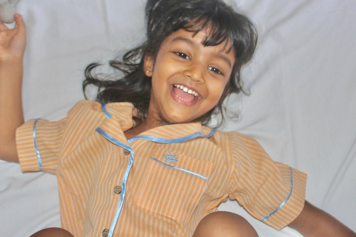 Hunter Orange Short Sleeve PJ Pyjama Set