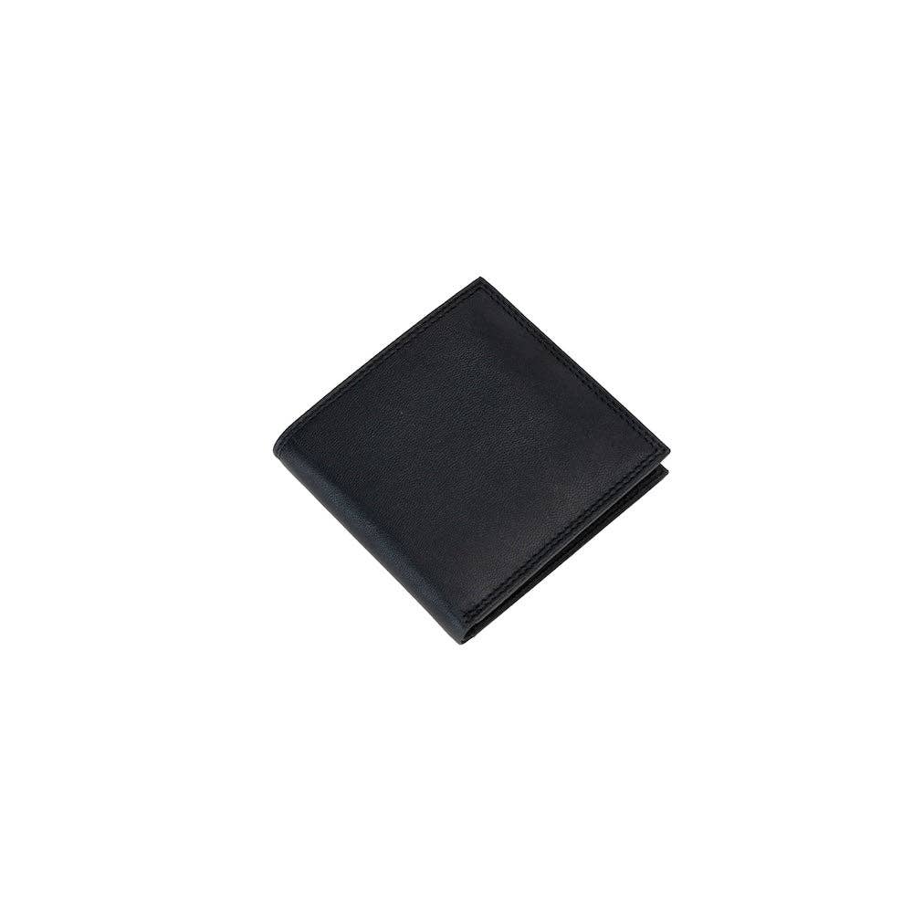 Greenwood Leather “Auckland” Men’s Bifold RFID Wallet – Genuine Leather Slim Wallet with Gift Box